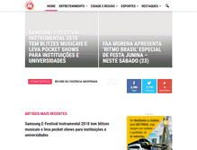Tablet Screenshot of imprensaemidia.com.br